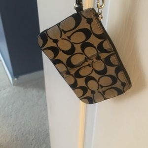 Vera Bradley and coach wristlet